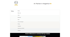 Desktop Screenshot of opel-murnig.at